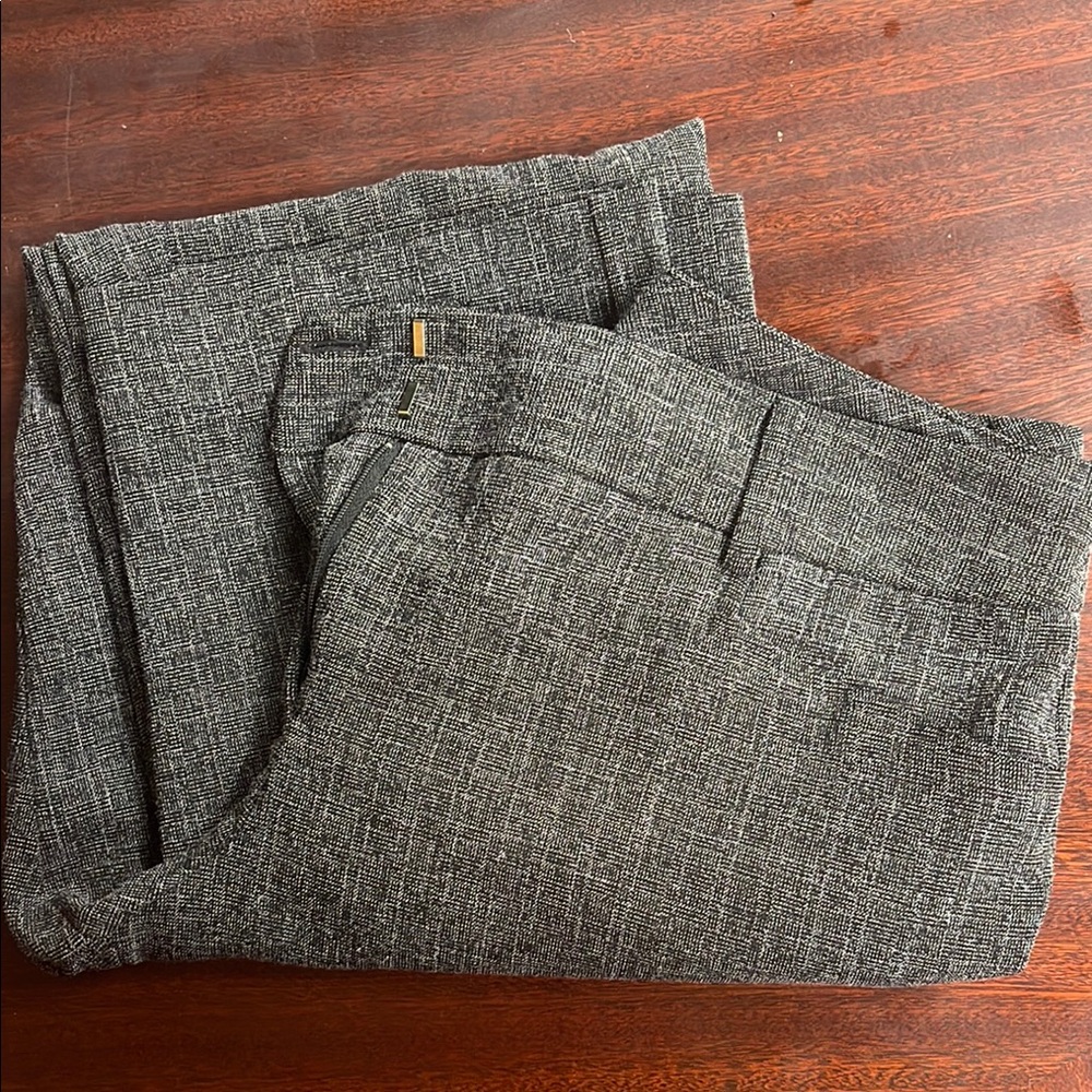Gray Black Dress Pants